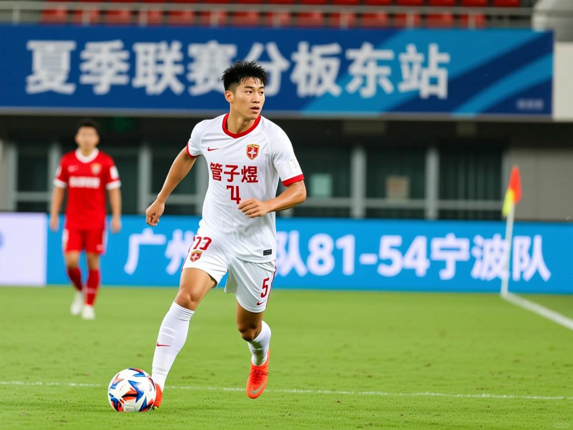 关于夏季联赛启东站：管子煜24分4板5助，广州队81-54战胜宁波队的信息