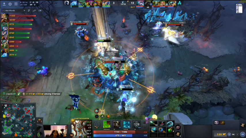 DOTA2-电竞世界杯：PARI力克Aurora(2025俱乐部世界杯)